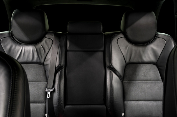 Rear leather seats. - Photo, Image