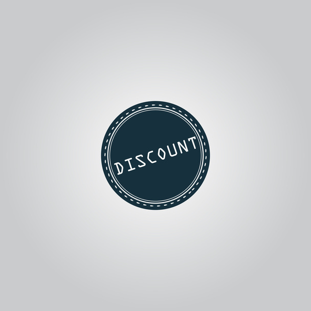 Discount Icon, Badge, Label or Sticker - Vector, Image