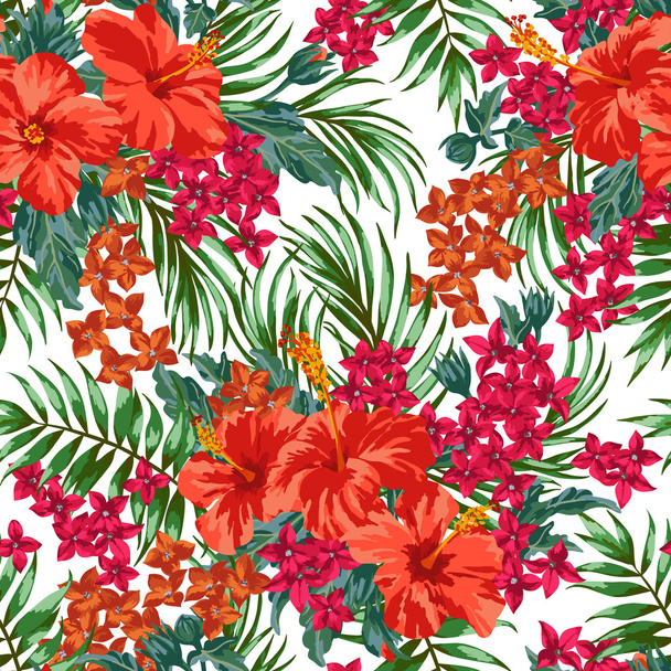 Seamless exotic pattern. - Vector, afbeelding