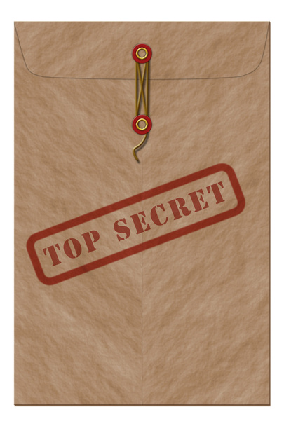 envelop topgeheim - Foto, afbeelding