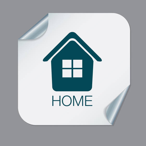 House icon. Home sign - Vektor, obrázek