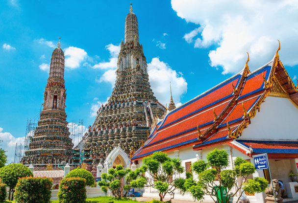 Colorfull Wat Arun, Bangkok, Thailand - Photo, Image