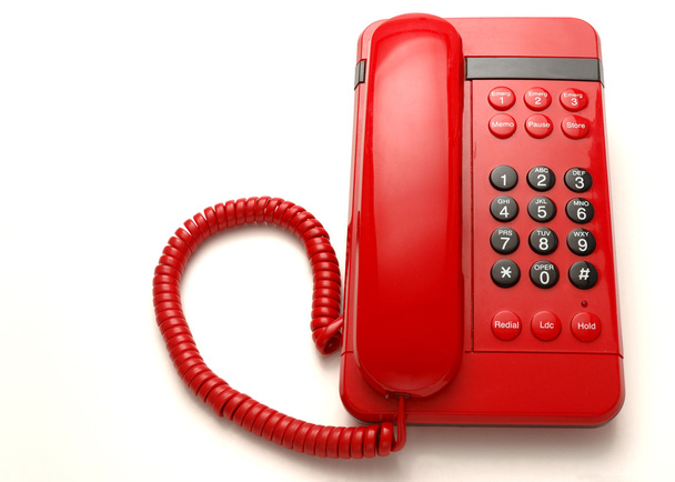 Red Hotline Phone - Foto, Imagem