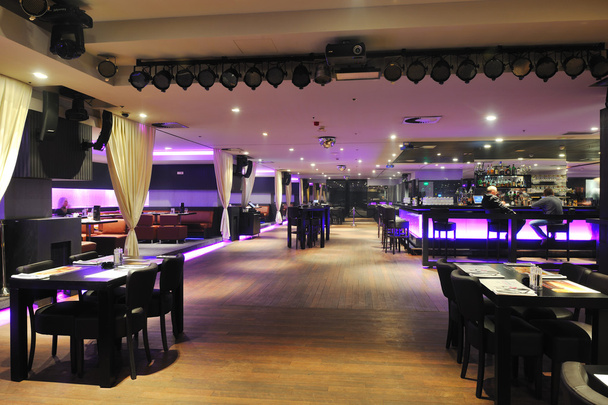 Modern bar or club interior - Фото, изображение