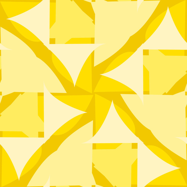 Keltainen kolmionmuotoinen kuvio
 - Vektori, kuva