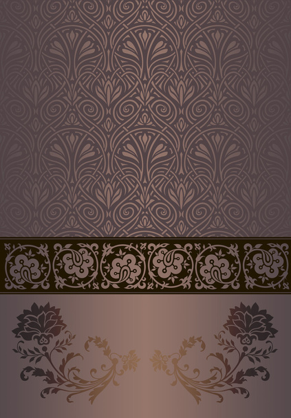 Decorative vintage background with flowers. - Foto, immagini