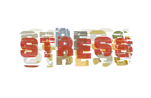 Stress art - Διάνυσμα, εικόνα