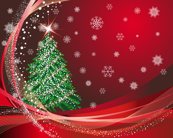 Різдвяна листівка (Новий рік)
 - Вектор, зображення