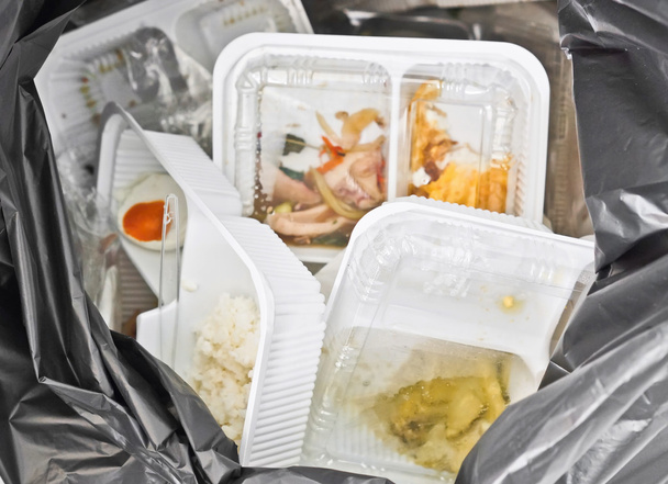 envases de espuma y plástico para alimentos
 - Foto, imagen