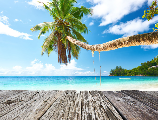 гарний пляж у Сейшельські острови - Фото, зображення