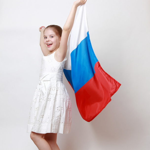 Patriotic kid - Foto, imagen