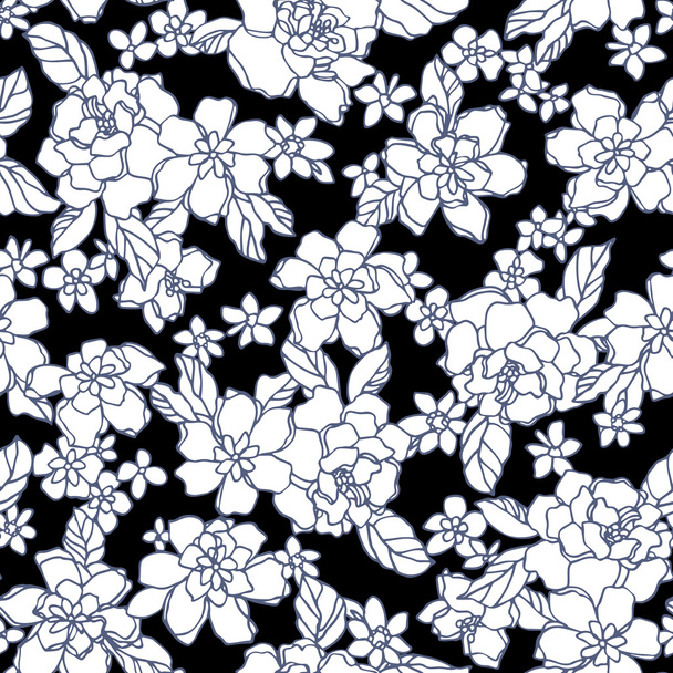 flower pattern - Vector, imagen