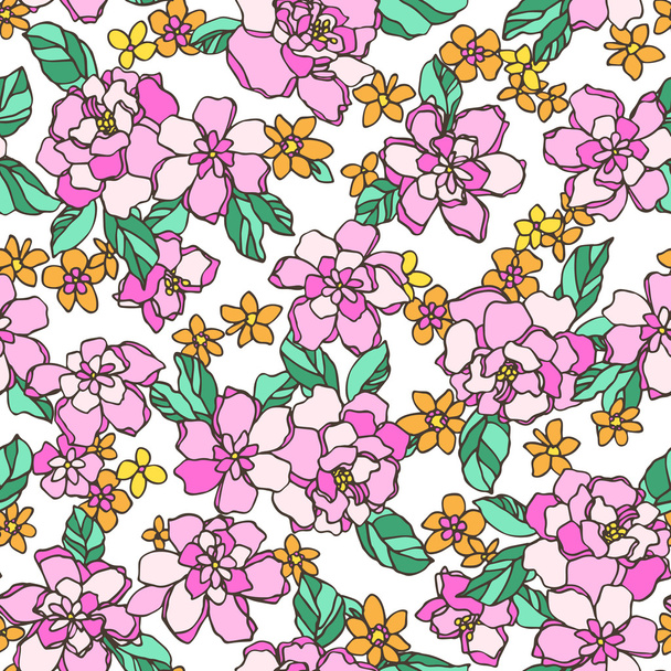 flower pattern - Вектор, зображення