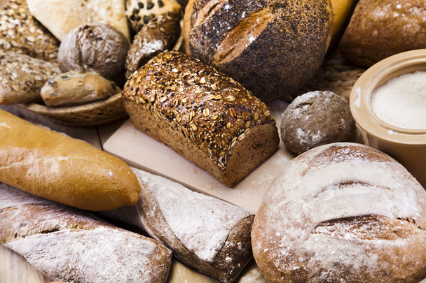 Assortment of baked bread - Photo, Image