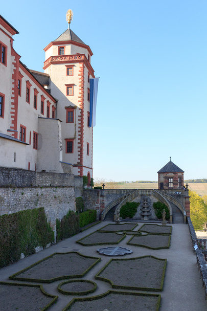 Garten Fürstengarten in der Festung Marienberg, Würzburg - Foto, Bild