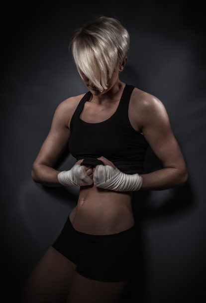 Sporty athletic woman - Foto, Imagem