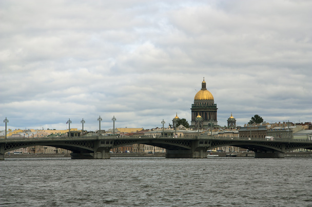 τοπίο του ποταμού, Αγία Πετρούπολη - Φωτογραφία, εικόνα