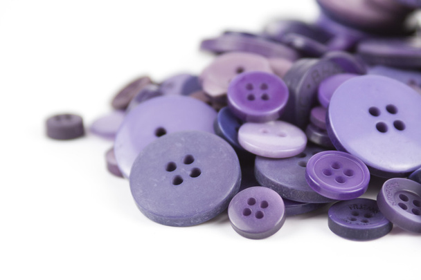 Selection selection of various purple buttons - Photo, Image