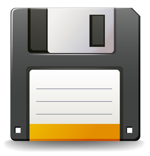 Floppy disc - Vektor, kép