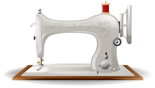 швейна машина
 - Вектор, зображення