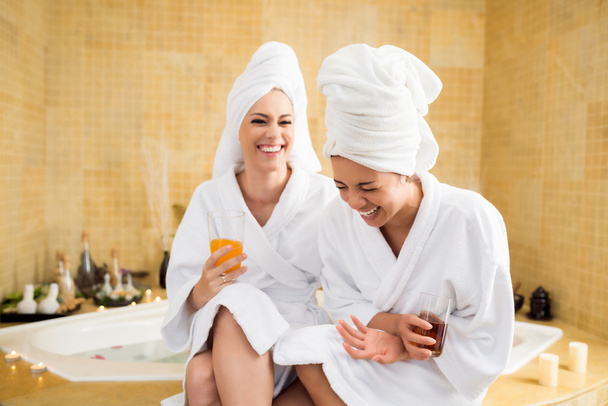 Women together in spa center - Photo, Image