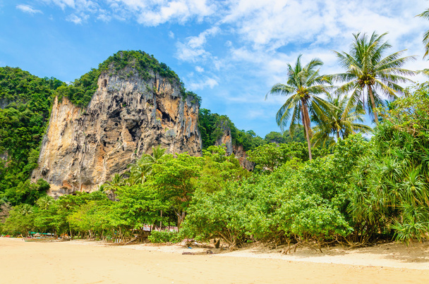 Καταπληκτική παραλία Railay με mogote Krabi, Ταϊλάνδη - Φωτογραφία, εικόνα