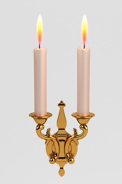 barokní svícen - Fotografie, Obrázek
