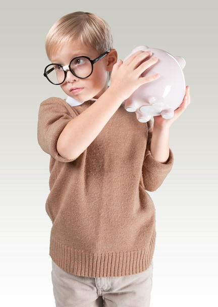 Child, Currency, Savings. - Valokuva, kuva