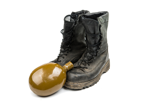 old military boots  - Photo, Image