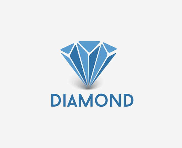 Logotipo diamante
 - Vetor, Imagem