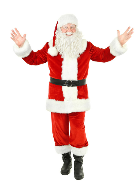 Santa Claus isolated on white background - Фото, зображення