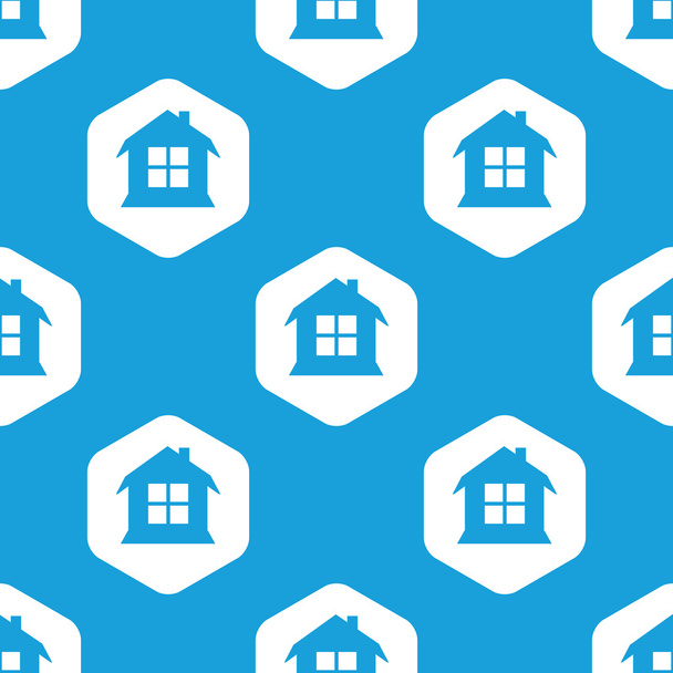 House hexagon pattern - Vector, Imagen