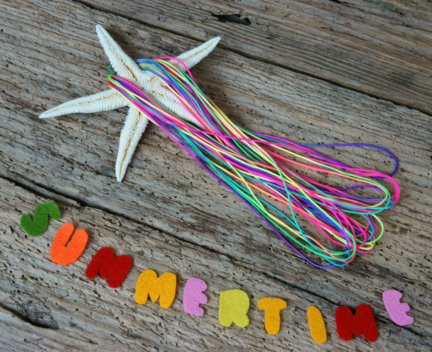 Summertime background, handmade, summer - Photo, Image