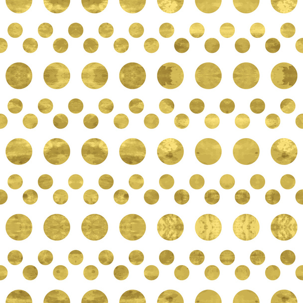 weiße und goldene Muster - Vektor, Bild