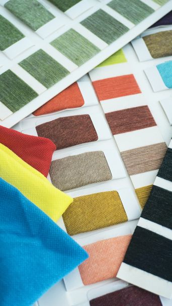 Échantillon de couleur textile
 - Photo, image