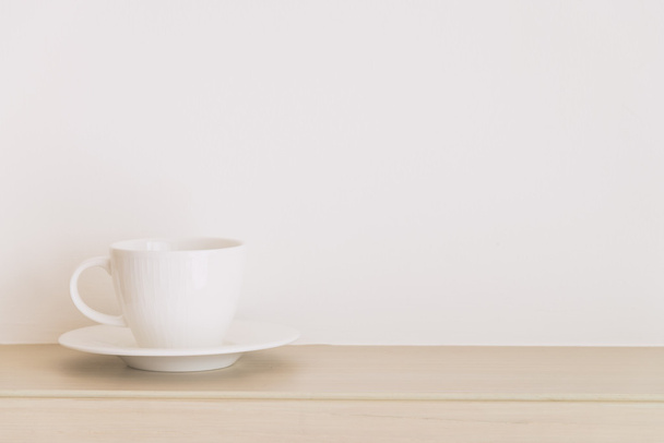 White coffee cup - Foto, Imagem