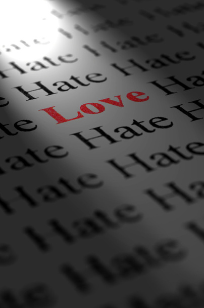 Love among hate - Foto, imagen