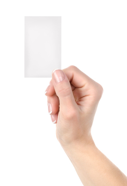 Card blank isolated - Photo, Image