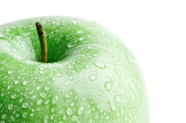Apple with water droplets  - Foto, Imagen