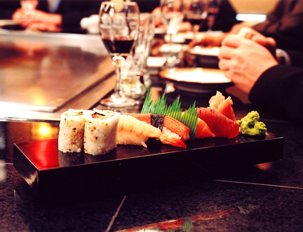 Sushi-Platte - Foto, Bild