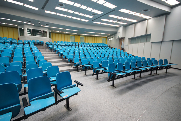 Lecture chairs in a class room - Photo, Image