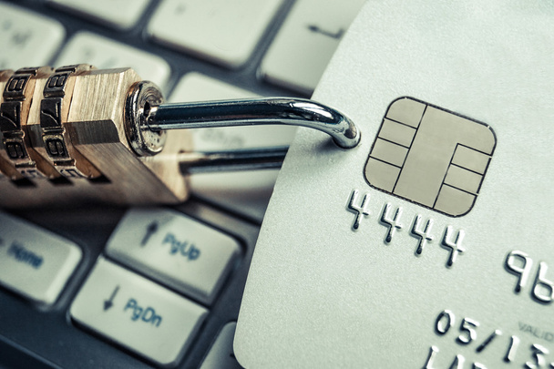 segurança dos dados do cartão de crédito
 - Foto, Imagem