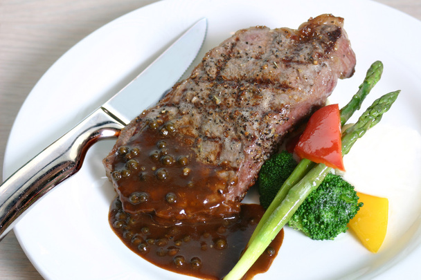 Steak grillé
 - Photo, image