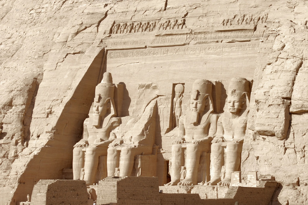 abu simbel Tempel in Ägypten - Foto, Bild