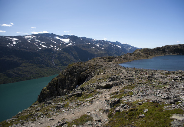 Besseggen Ridge in Jotunheimen National Park, Norway - Photo, Image