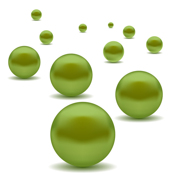 perle verdi
 - Vettoriali, immagini