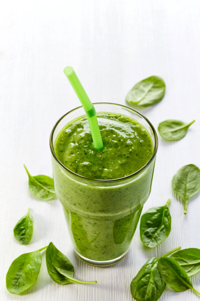 zdravý zelený smoothie - Fotografie, Obrázek
