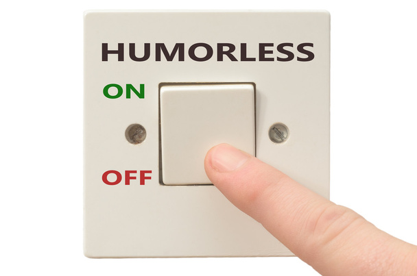 Jednání s Humorless, vypněte - Fotografie, Obrázek
