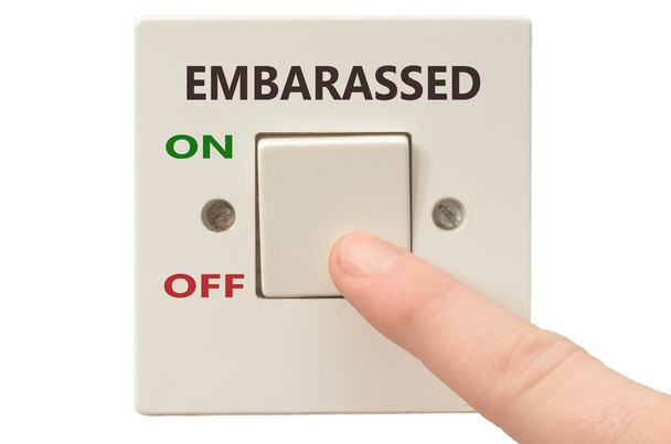 Dealing with Embarassed, turn it off - Photo, Image