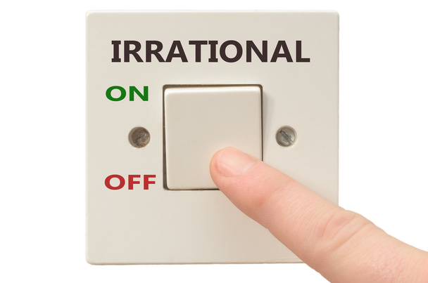 Dealing with Irrational, turn it off - Photo, Image